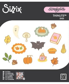 Sizzix Thinlits Die Cozy Fall Favorites (16pcs) by Letters by Shells (667200) Sizzix Thinlits Die Cozy Fall Favorites (16pcs) by Letters by Shells (667200)