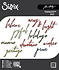 Thinlits Die Classic Holiday Handwriting (11pcs) by Tim Holtz (660979) Thinlits Die Classic Holiday Handwriting (11pcs) by Tim Holtz (660979)
