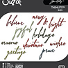 Sizzix Thinlits Die Classic Holiday Handwriting (11pcs) by Tim Holtz (660979) Sizzix Thinlits Die Classic Holiday Handwriting (11pcs) by Tim Holtz (660979)