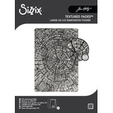 Sizzix 3D Embossing Folder A5 Tree Rings by Tim Holtz (667258)