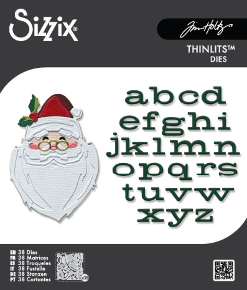 Sizzix Thinlits Die Vault Letter to Santa (38pcs) by Tim Holtz (667257) Sizzix Thinlits Die Vault Letter to Santa (38pcs) by Tim Holtz (667257)