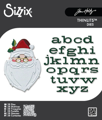 Sizzix Thinlits Die Vault Letter to Santa (38pcs) by Tim Holtz (667257) Sizzix Thinlits Die Vault Letter to Santa (38pcs) by Tim Holtz (667257)