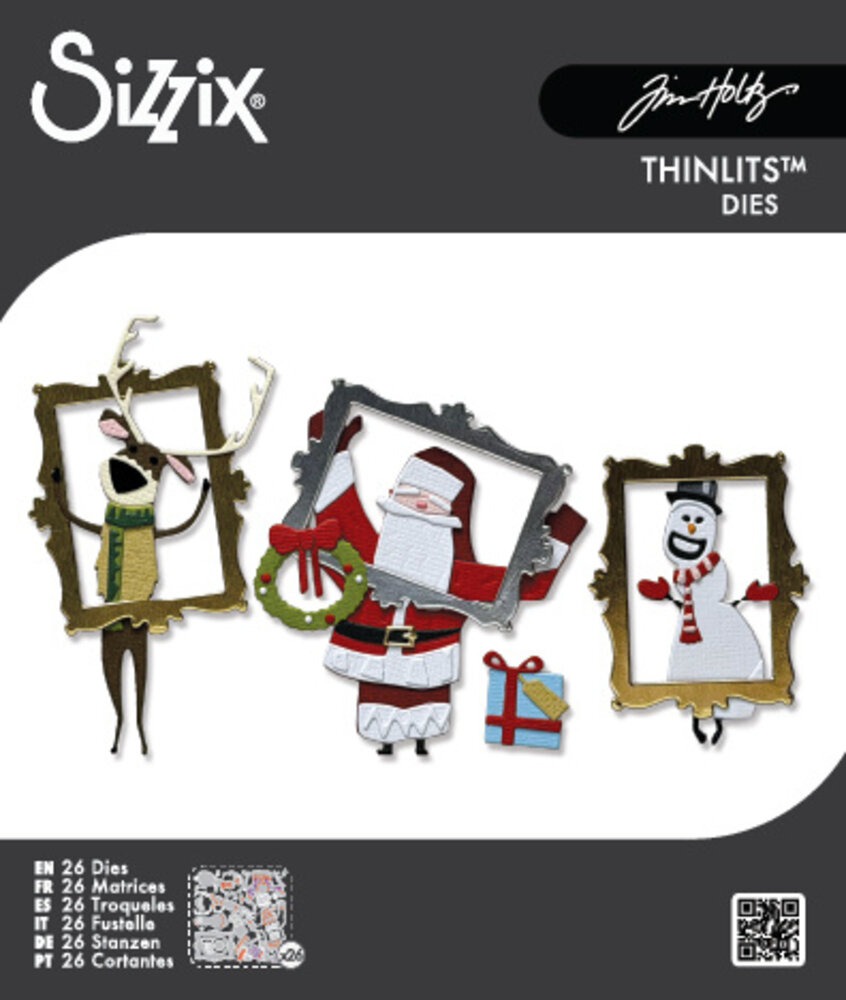 Sizzix Thinlits Die Vault Papercut Christmas (26pcs) by Tim Holtz (667256) Sizzix Thinlits Die Vault Papercut Christmas (26pcs) by Tim Holtz (667256)