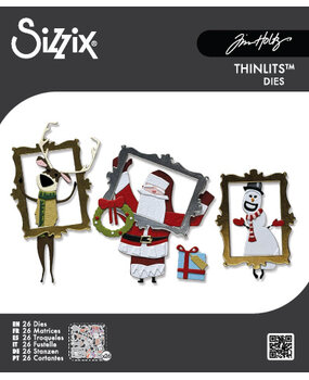 Sizzix Thinlits Die Vault Papercut Christmas (26pcs) by Tim Holtz (667256) Sizzix Thinlits Die Vault Papercut Christmas (26pcs) by Tim Holtz (667256)