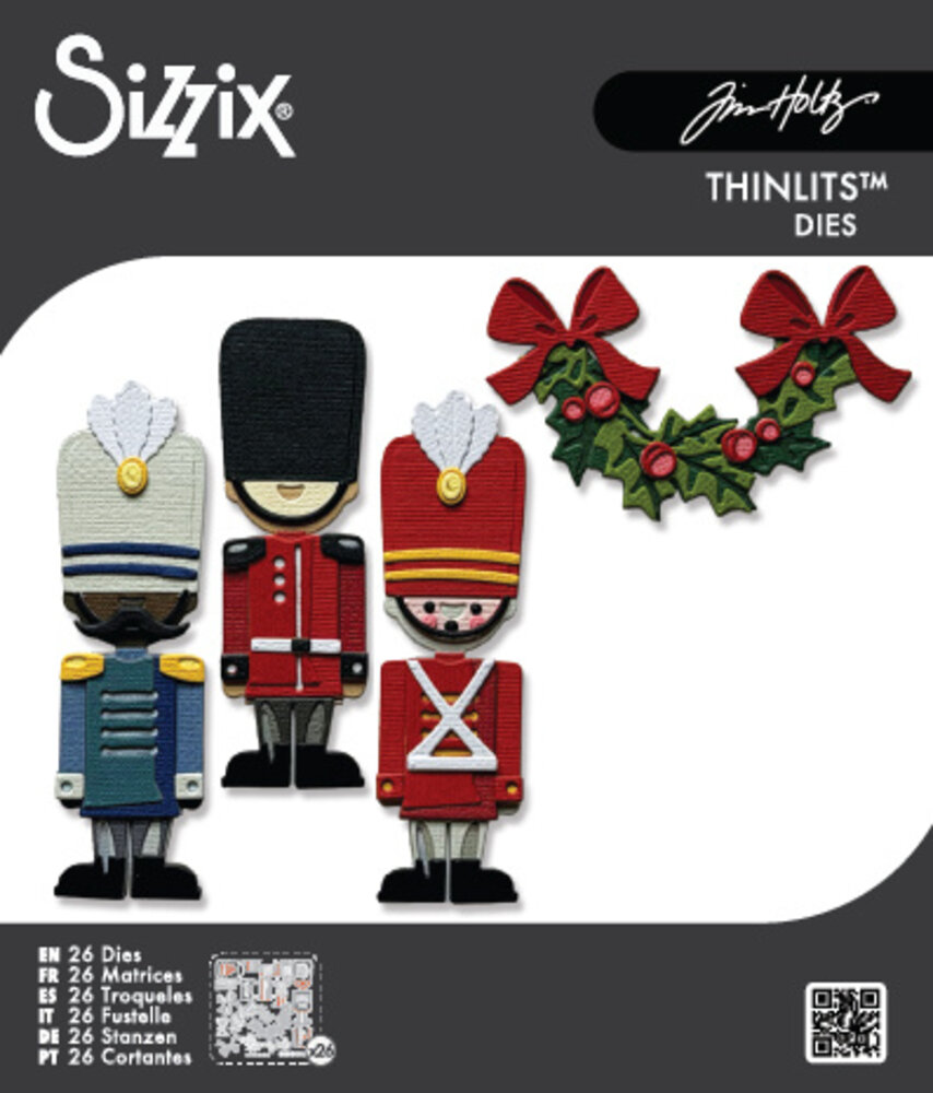 Sizzix Thinlits Die Yuletide Harvey (26pcs) by Tim Holtz (667255) Sizzix Thinlits Die Yuletide Harvey (26pcs) by Tim Holtz (667255)