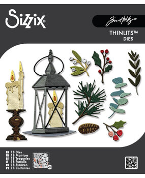 Sizzix Thinlits Die Vault Winter Candlelight (18pcs) by Tim Holtz (667254) Sizzix Thinlits Die Vault Winter Candlelight (18pcs) by Tim Holtz (667254)