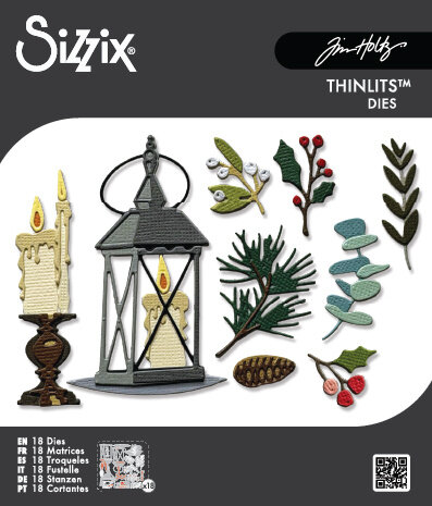 Sizzix Thinlits Die Vault Winter Candlelight (18pcs) by Tim Holtz (667254) Sizzix Thinlits Die Vault Winter Candlelight (18pcs) by Tim Holtz (667254)