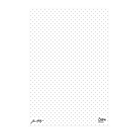 Sizzix 2D Texture Fades w/ A5 Embossing Folder Vault Dots by Tim Holtz (667253) Sizzix 2D Texture Fades w/ A5 Embossing Folder Vault Dots by Tim Holtz (667253)