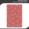 Sizzix 2D Texture Fades w/ A5 Embossing Folder Vault Holly Poinsettia by Tim Holtz (667252) Sizzix 2D Texture Fades w/ A5 Embossing Folder Vault Holly Poinsettia by Tim Holtz (667252)