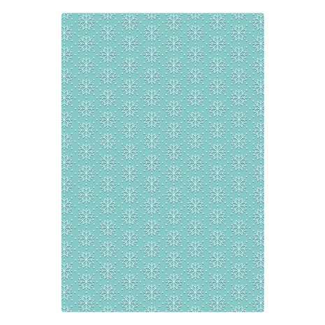Sizzix 2D Texture Fades w/ A5 Embossing Folder Vault Snowflakes #3 by Tim Holtz (667251) Sizzix 2D Texture Fades w/ A5 Embossing Folder Vault Snowflakes #3 by Tim Holtz (667251)
