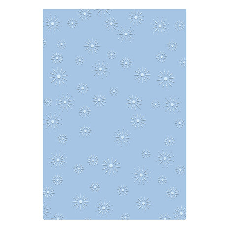 Sizzix 2D Texture Fades w/ A5 Embossing Folder Vault Sparkle Stars by Tim Holtz (667250) Sizzix 2D Texture Fades w/ A5 Embossing Folder Vault Sparkle Stars by Tim Holtz (667250)
