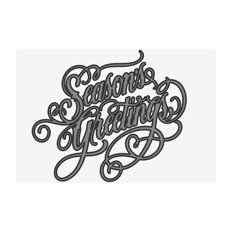 Sizzix Multilevel Texture Fades w/ A6 Embossing Folder Vault Seasons Greetings by Tim Holtz (667249) Sizzix Multilevel Texture Fades w/ A6 Embossing Folder Vault Seasons Greetings by Tim Holtz (667249)