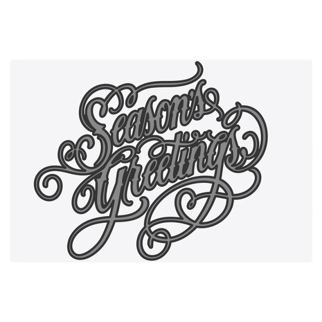 Sizzix Multilevel Texture Fades w/ A6 Embossing Folder Vault Seasons Greetings by Tim Holtz (667249) Sizzix Multilevel Texture Fades w/ A6 Embossing Folder Vault Seasons Greetings by Tim Holtz (667249)