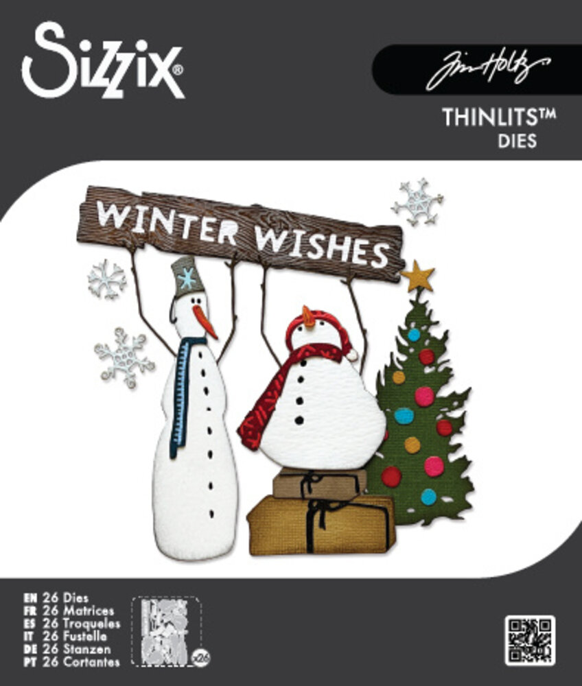 Sizzix Thinlits Die Twig & Stump (26pcs) by Tim Holtz (666072) Sizzix Thinlits Die Twig & Stump (26pcs) by Tim Holtz (666072)