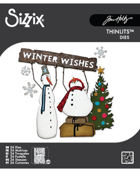 Sizzix Thinlits Die Twig & Stump (26pcs) by Tim Holtz (666072) Sizzix Thinlits Die Twig & Stump (26pcs) by Tim Holtz (666072)
