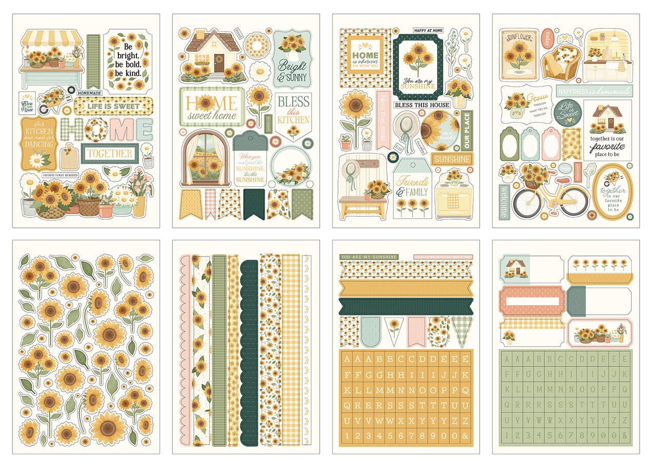 Carta Bella Home Sweet Home Sticker Book (CBHSH541029)