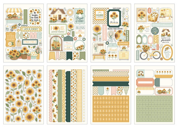 Carta Bella Home Sweet Home Sticker Book (CBHSH541029)