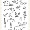 Carta Bella Great Outdoors Designer Stamp Set Animal Icons (CBOUT542045) Carta Bella Great Outdoors Designer Stamp Set Animal Icons (CBOUT542045)