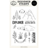 Carta Bella Great Outdoors Designer Stamp Set Explorer (CBOUT542043)