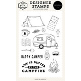 Carta Bella Great Outdoors Designer Stamp Set Camping Icons (CBOUT542041)