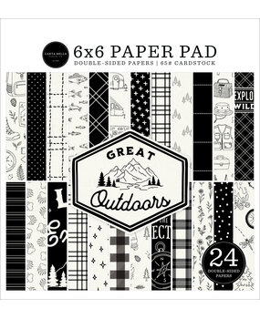 Carta Bella Great Outdoors 6x6 Inch Paper Pad (CBOUT542023)