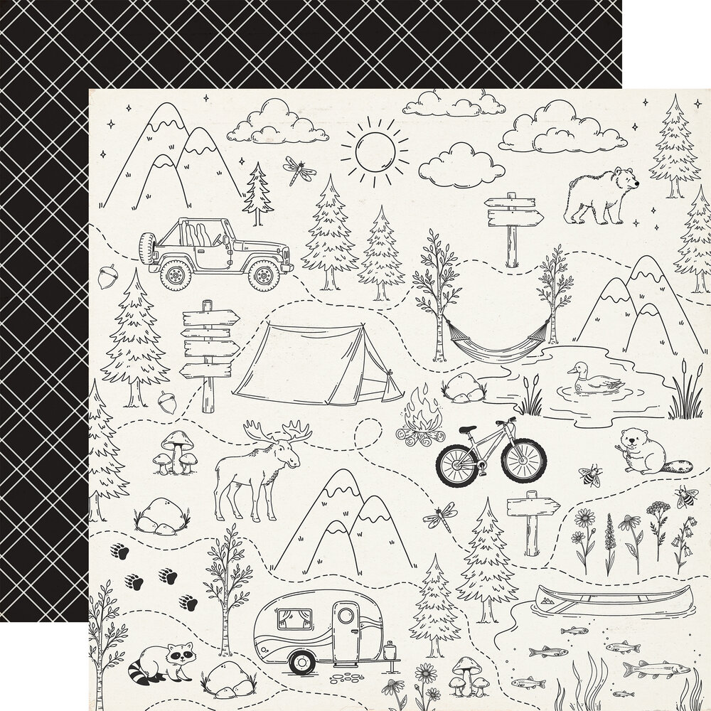 Carta Bella Great Outdoors 12x12 Inch Collection Kit (CBOUT542016) Carta Bella Great Outdoors 12x12 Inch Collection Kit (CBOUT542016)