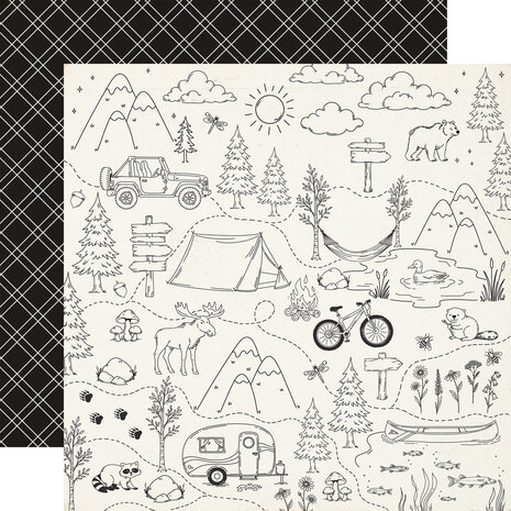 Carta Bella Great Outdoors 12x12 Inch Collection Kit (CBOUT542016) Carta Bella Great Outdoors 12x12 Inch Collection Kit (CBOUT542016)