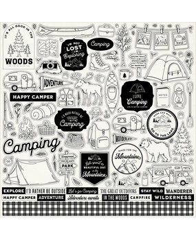Carta Bella Great Outdoors Element Sticker (CBOUT542014)