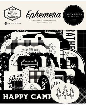 Carta Bella Great Outdoors Ephemera (CBOUT542024)
