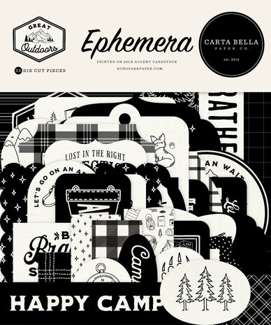 Carta Bella Great Outdoors Ephemera (CBOUT542024)