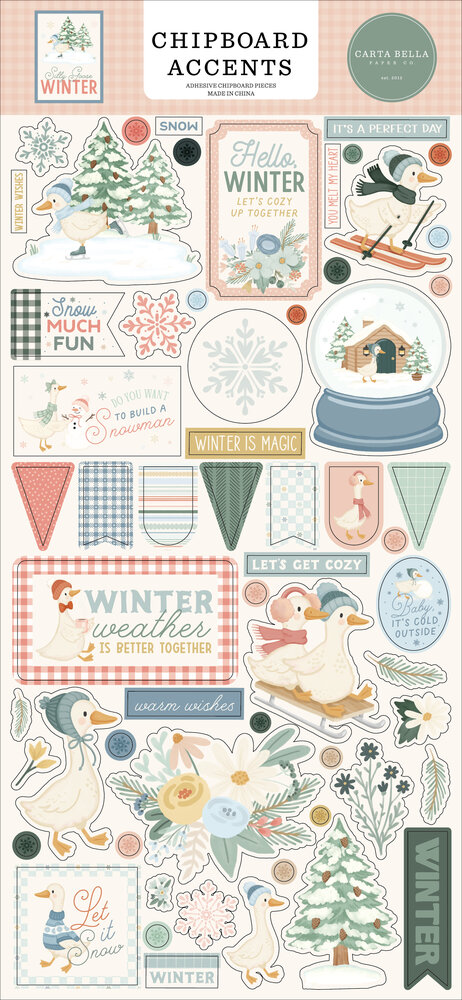 Carta Bella Silly Goose Winter Mega Bundle (CBSGW540050)