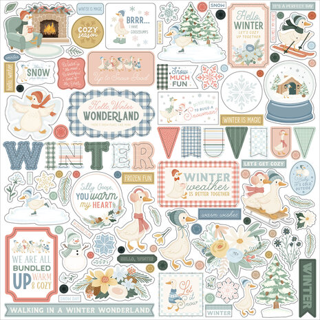 Carta Bella Silly Goose Winter Mega Bundle (CBSGW540050)