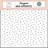 Carta Bella Silly Goose Winter Designer Stencil Frozen Flutter (CBSGW540033)