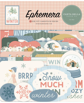 Carta Bella Silly Goose Winter Ephemera (CBSGW540024)