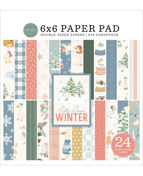 Carta Bella Silly Goose Winter 6x6 Inch Paper Pad (CBSGW540023)