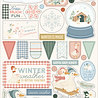 Carta Bella Silly Goose Winter 6x13 Inch Chipboard Accents (CBSGW540021)