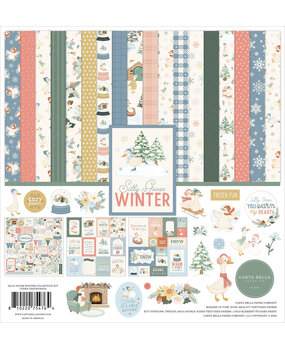 Carta Bella Silly Goose Winter 12x12 Inch Collection Kit (CBSGW540016)