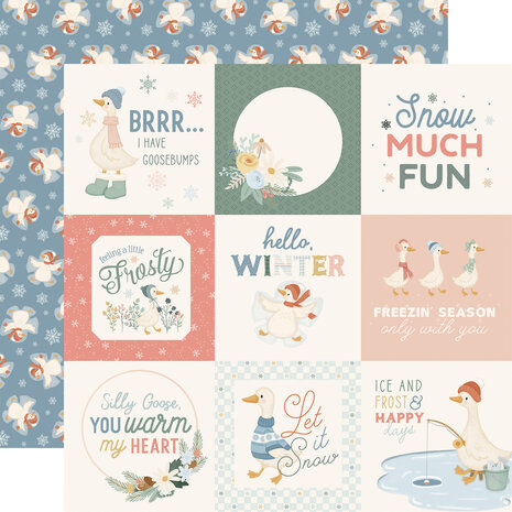Carta Bella Silly Goose Winter 12x12 Inch Collection Kit (CBSGW540016) Carta Bella Silly Goose Winter 12x12 Inch Collection Kit (CBSGW540016)