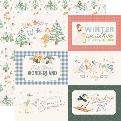 Carta Bella Silly Goose Winter 12x12 Inch Collection Kit (CBSGW540016) Carta Bella Silly Goose Winter 12x12 Inch Collection Kit (CBSGW540016)
