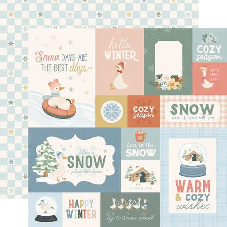 Carta Bella Silly Goose Winter 12x12 Inch Collection Kit (CBSGW540016) Carta Bella Silly Goose Winter 12x12 Inch Collection Kit (CBSGW540016)