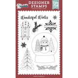 Echo Park Wonderful Winter Days Designer Stamp Set Wonderful Winter (WWD539043)