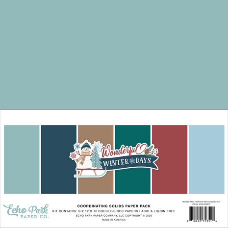 Echo Park Wonderful Winter Days Mega Bundle (WWD539050) Echo Park Wonderful Winter Days Mega Bundle (WWD539050)