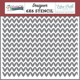Echo Park Wonderful Winter Days Designer Stencil Warm Woven Sweater (WWD539034)