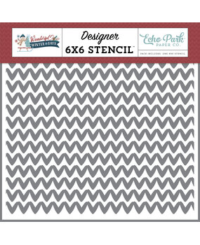 Echo Park Wonderful Winter Days Designer Stencil Warm Woven Sweater (WWD539034)