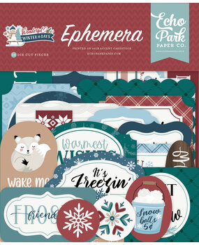 Echo Park Wonderful Winter Days Ephemera (WWD539024) Echo Park Wonderful Winter Days Ephemera (WWD539024)