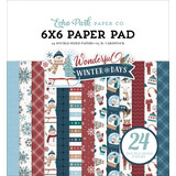 Echo Park Wonderful Winter Days 6x6 Inch Paper Pad (WWD539023)