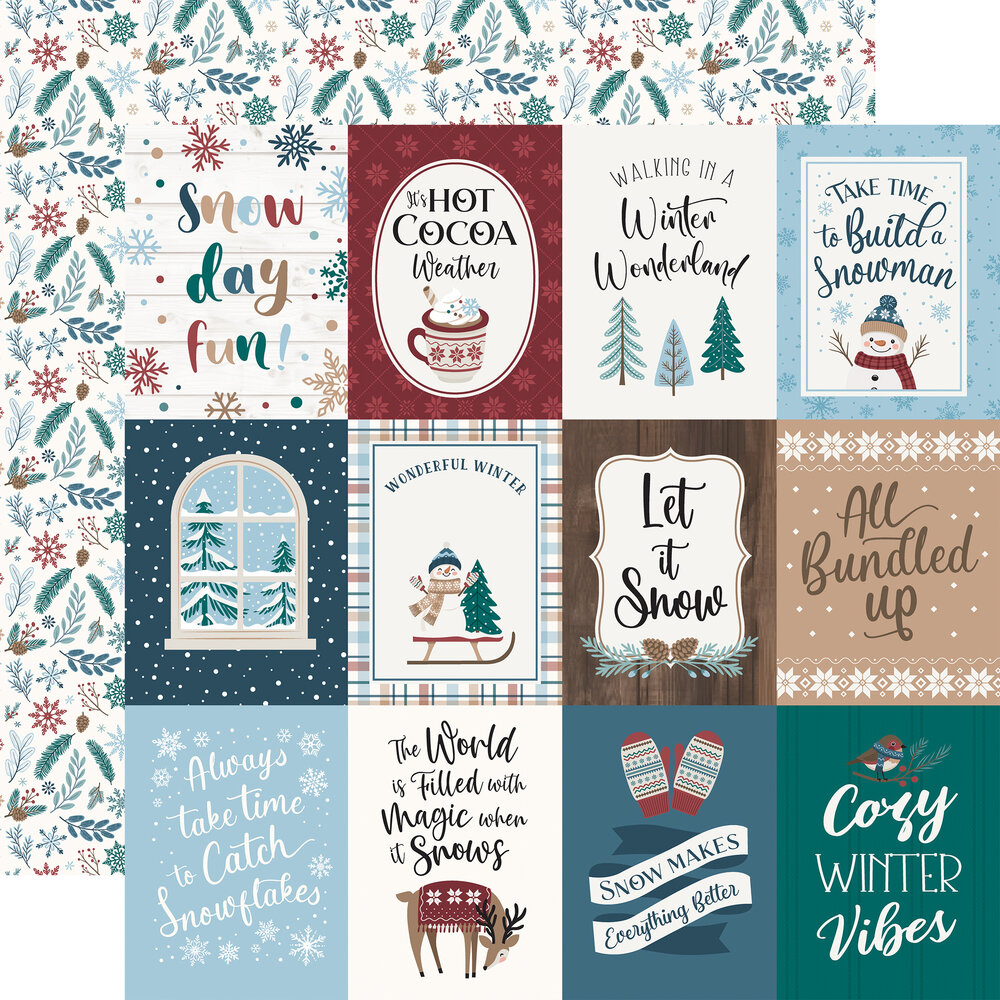 Echo Park Wonderful Winter Days 12x12 Inch Collection Kit (WWD539016) Echo Park Wonderful Winter Days 12x12 Inch Collection Kit (WWD539016)