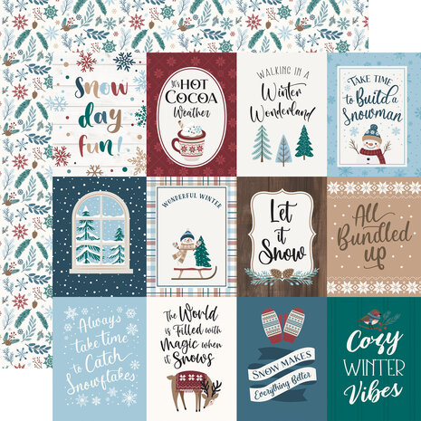 Echo Park Wonderful Winter Days 12x12 Inch Collection Kit (WWD539016) Echo Park Wonderful Winter Days 12x12 Inch Collection Kit (WWD539016)