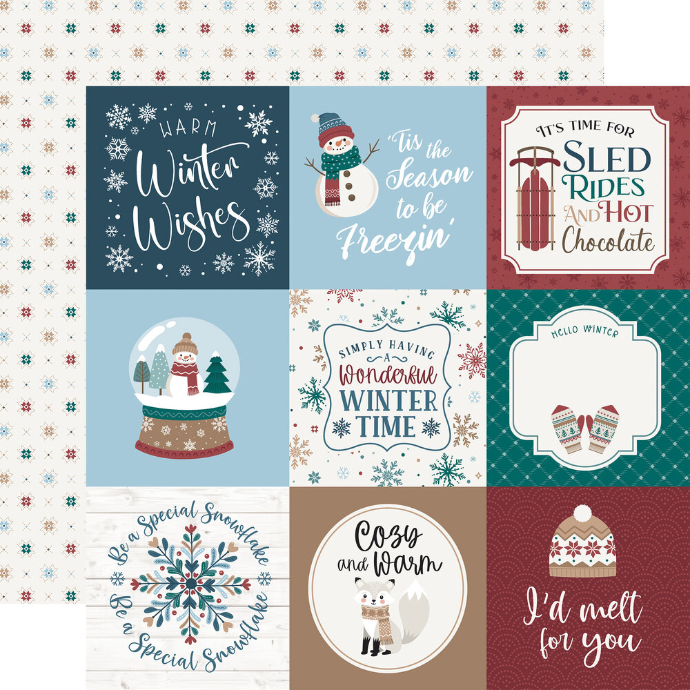 Echo Park Wonderful Winter Days 12x12 Inch Collection Kit (WWD539016) Echo Park Wonderful Winter Days 12x12 Inch Collection Kit (WWD539016)