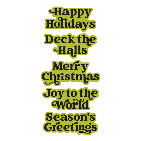 Spellbinders Simon's Sentiments Press+Foil Plate & Die Set Joyful Christmas Sentiments by Simon Hurley (BP-389) Spellbinders Simon's Sentiments Press+Foil Plate & Die Set Joyful Christmas Sentiments by Simon Hurley (BP-389)